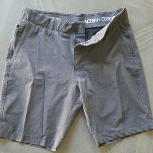 Modern Culture Men's Charcoal Flat Front Shorts